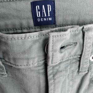 Gap light green colored jeans